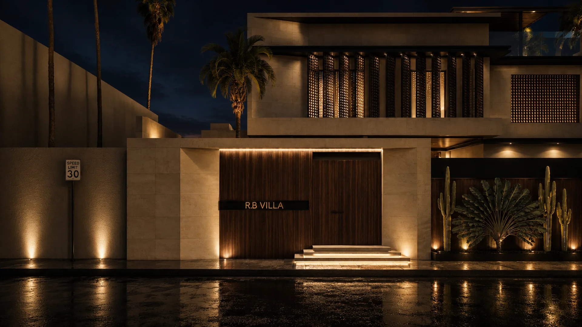 R.B Villa — Midnight